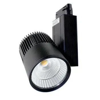 

Foco carril led Dori orientable luz calida Negro 30W