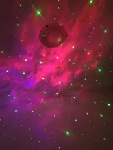 Led-Projector-Lamp Nebula Rotating-Night-Light Bedroom Starry Sky Aurora-Star Galaxy