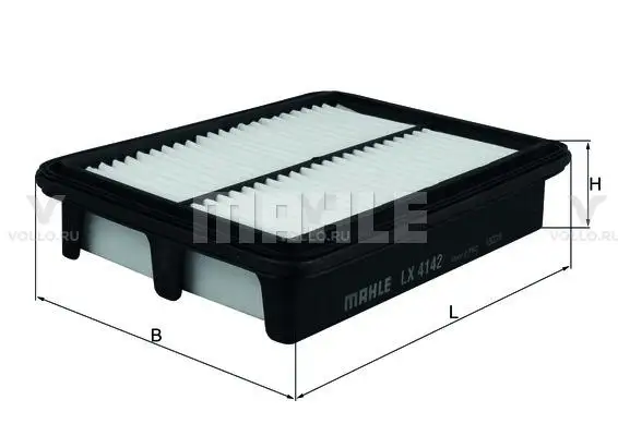 KNECHT LX4142 Фильтр воздушный MAZDA 3 13