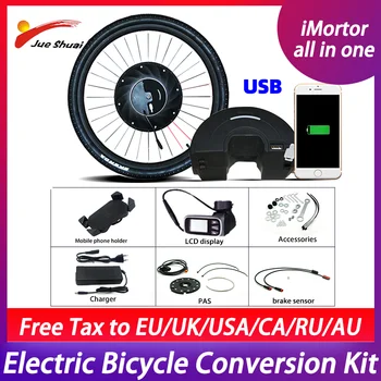 

36V Electric Bicycle Conversion Kit iMotor2.0 20" to 29" 700c Front Motor Wheel Brushless Gear Bike Off-Road Bike MTB bicicleta