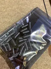 Tornillo de punto de corte hueco de acero inoxidable, 10 M3, M4, M5, M6, M1.6, M2, M2.5, M8, Din916, 50 y 20 piezas