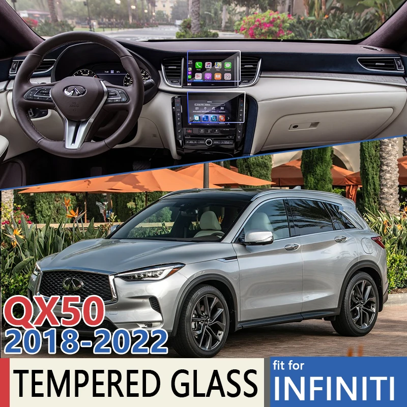 Пленка для навигатора автомобиля Infiniti QX50 Skyline Cross J55 2018 ~ 2022 пленка сенсорного