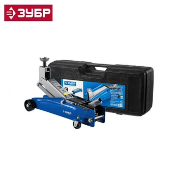 

Hydraulic rolling jack T77, 3t, 192-533mm, in a case, ZUBR Professional 43055-3-K Power knot as part of complex machines fast