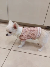 Sweater Puppy-Hoodie Dog-Jumper Winter Knited Small Cat with Cartoon-Design Warm Apparel