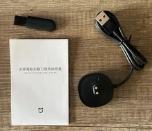 Xiaomi-Afeitadora eléctrica Mijia para hombre, afeitadora de barba en seco y húmedo, recargable, lavable, cabezal 3D, cuchillas duales