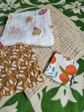 Manta de muselina para bebé, manta de gasa de algodón para recién nacido, pañal de muselina, 120x110cm