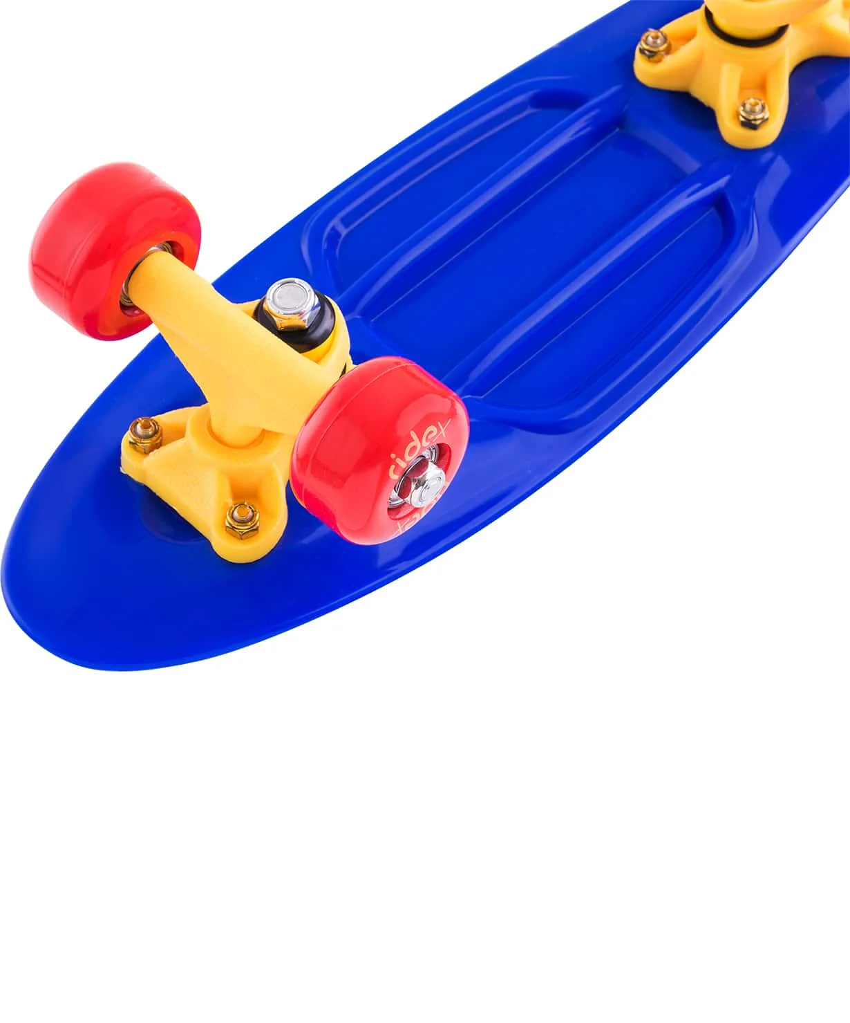 Скейтборд круизер пластиковый RIDEX 17''x5" ABEC 7 Spider|Скейтборд| |