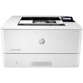 

Monochrome Laser Printer HP LaserJet Pro M404dn 38 ppm 600 dpi LAN White