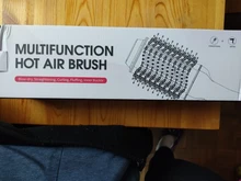 Secador de pelo 2 en 1 de un paso, cepillo de aire caliente, rizador, secador eléctrico, herramientas de estilismo para el cabello