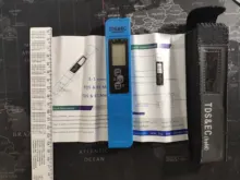 Medidor Digital de agua TDS, medidor de PH 0-9990ppm TDS & EC, filtro de pureza de agua LCD PPM para acuario, 2 uds.