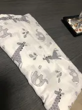 Manta de muselina para bebé, edredón de algodón para bebé, 120cm x 110cm, manta de muselina para bebé, pañal de muselina 120