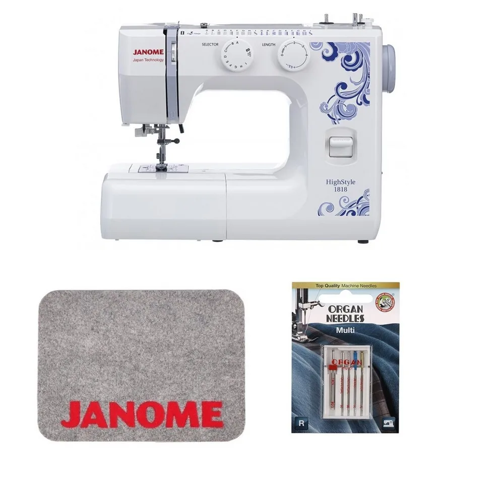 Sewing machine Janome highstyle1818 электромеханическая