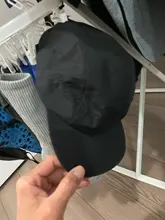 DongKing nuevo 5 paneles gorra de béisbol clásica corto gorra de béisbol de ala Taslon a prueba de salpicaduras de gorra de secado rápido factura plana de gran tamaño