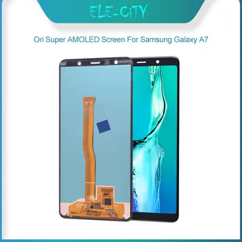 

Ori For Samsung Galaxy A7 (2018) A750 (2017) A720 A710 Super AMOLED Display With Touch Screen Digitizer Assembly Replacement
