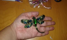 Brooch Pins Crystal Insects Women Gifts Baby Big Wuli Alloy Alloy