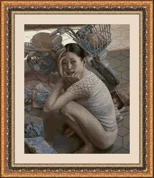 

CROSS STITCH KIT PANDATHREAD CULTURE ASIATICA 30919