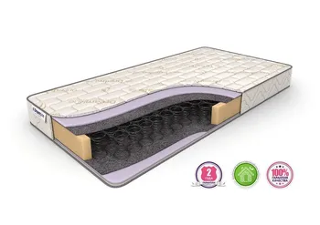 

Pocket spring mattress Classic + 10 Bonnel Jacquard Fabric, 120х186