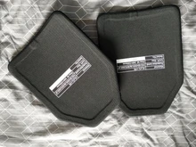 MILITECH-placa a prueba de balas SAPI & 10x12, III + NIJ/NIJ 0101,07 RF2 alúmina y PE, Panel balístico independiente, dos Uds., AK47, SS109 y M80