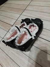 Las niñas dulce Lolita volantes encaje zapatos de boda de novia del alto Talón de las mujeres limita vestido de princesa hombres rosa de talla grande 34-48