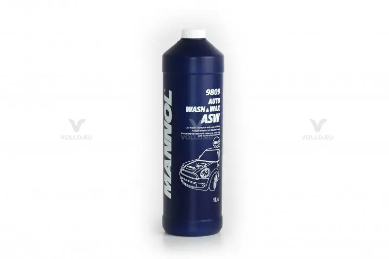 9809 MANNOL Автошампунь c воском Auto Wash&Wax 1 л