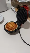Minimáquina eléctrica para hacer gofres, horno para desayuno, masa semiesférica, máquina para gofres en forma de huevo, horno y pan, mineola para gofres