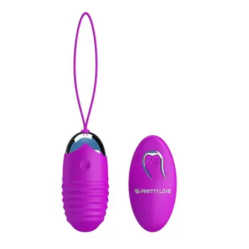 

Purple ribbed vibro with remote CONTROL Jessica