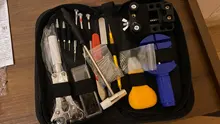 Kit de herramientas de reparación de relojes, eliminador de Pin de enlace de reloj, abridor de caja, barra de resorte, Horlogemaker, Gereedschap, juego de herramientas de reparación, 571