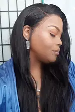 13X6 peluca Frontal de encaje 30 32 34 pulgadas recto 13x4 peluca con malla Frontal 100% pelucas de cabello humano Queenlife brasileño 4x3 4x4 5x5 cierre peluca