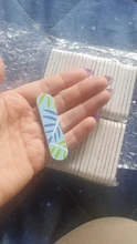 Más de 50 unids/lote Archivo de clavo de Mini tampón para uñas doble-cara estampada portátil pedicura manicura Vijlen uñas papel de lija archivo