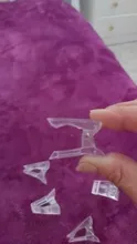 Nuevo 1/2/5 unids/set uñas Clip de construcción rápida UV Builder Gel asistente herramienta manicura bricolaje de plástico extensión pinza