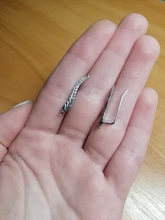 KISSWIFE-pendientes de Metal con forma de hoja para mujer, aretes, estilo trepador de oreja, Simple, Color dorado