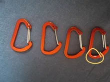 Llavero de mosquetón de aluminio con forma de corazón, 3 uds., Clip para acampar al aire libre, llavero con gancho para botella de agua, hebilla colgante, Kit de viaje para escalada