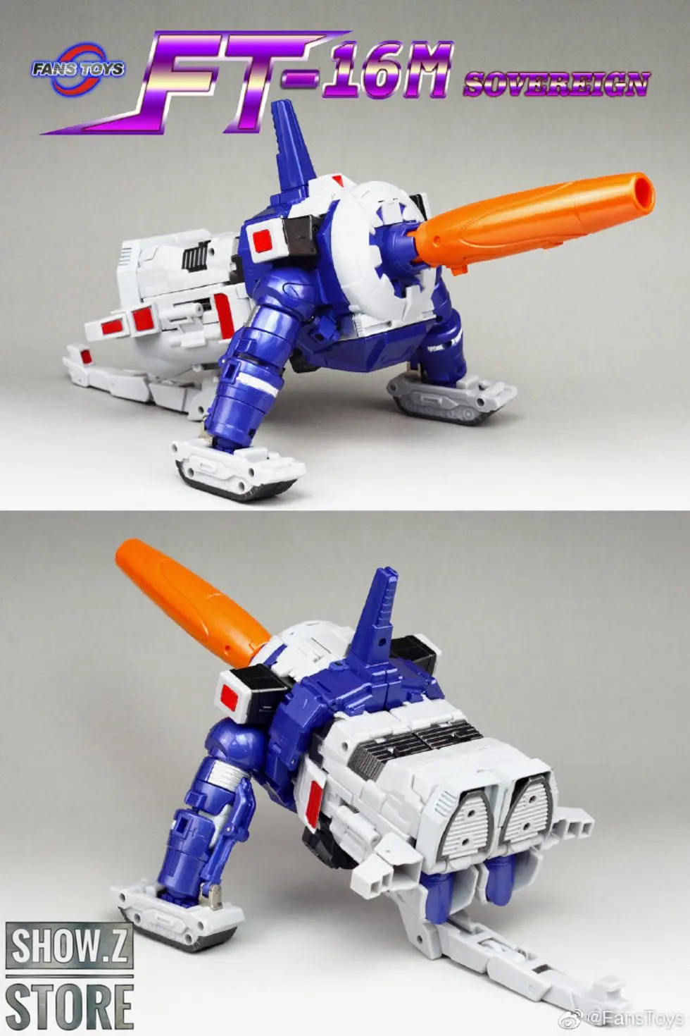 [Show. Z Store] FansToys FT FT-16M FT16M Sovereign Galvatron Limited color Edition трансформация фигурка