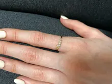 Anillo para mujeres de moda, joyería para el dedo, Color oro rosa/plata/oro, diamantes de imitación, Ópalo de cristal, tamaño 6/7/8/9, gran oferta