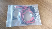 Plastic-Holder Round Water Pre-Wired 10-100pcs DC 12V with Clear LED Blue/rgb 3mm/5mm