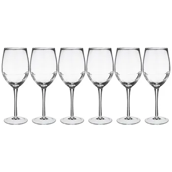 

Set of glasses for white wine from 6 PCs. "Iceberg" Volume 400 ml. Height 22 cm.