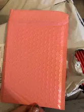 Sobres acolchados con autosellado para correo de burbujas, bolsas de regalo para libros, para revistas, color rosa, 50 Uds.