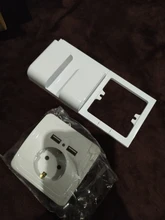 Bcsongben-enchufe electrónico de pared, toma corriente estándar de la UE con enchufe usb dual para el hogar, cargador con usb