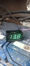 Detector DC Monitor Voltage-Meter Motorcycle Green 3-Wires 12v-Capacity Blue Car LED