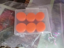 Tapones protectores para los oídos de silicona suave, impermeables, antiruido, para natación y deportes acuáticos, 6 uds.
