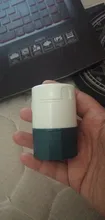 4 en 1 portátil 4 capas de polvo amoladora de tableta en polvo cortador de píldoras separador de medicamentos caja trituradora de almacenamiento 3 colores