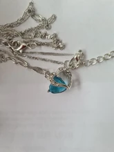 Las señoras de lujo collar caliente collar de 6 colores de clase superior de moda de señora colgante de corazón joyería de cristales para collar niñas joyería de las mujeres