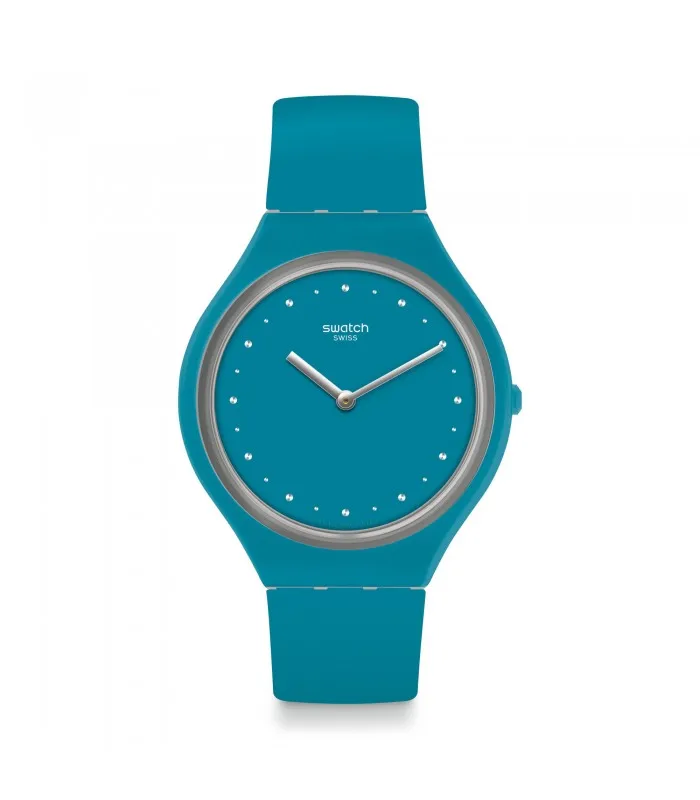 Часы swatch skinaustique Skin обычный 36,8 мм синий SVOL100