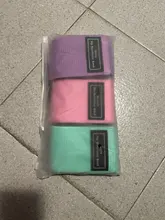 Bandas de resistencia para Fitness, Juego de 3 piezas, banda elástica expansora de goma para entrenamiento en casa, equipo de ejercicio