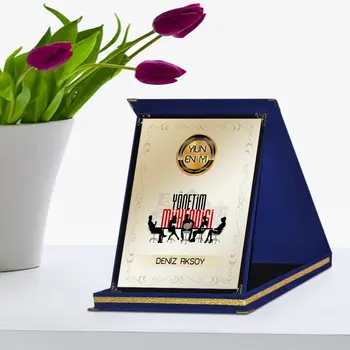 

Tailor-made Of Best Management Engineer Navy Blue Plaque Award