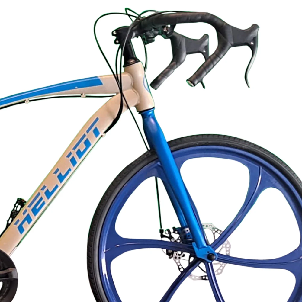 Helliot Bike Bikes Gravel, Mountain Bike, Road Frame, Shimano 26  Inch-berlin Atlantic Blue, Unisex - Bicycle - AliExpress