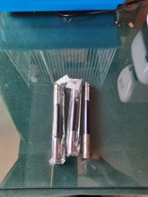 1/3/ 5/10 piezas lápiz extensiones de metal de doble cabeza dibujo lápiz extensión de 13cm sostenedor de la pluma de acero inoxidable caja de lápiz