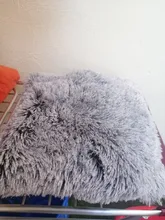 Pillowcase Cover Sofa-Decorative Bedroom Soft-Fur Plush Living-Room 43x43cm New
