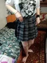 Minifaldas Harajuku de estilo coreano para mujer, faldas Kawaii a la moda, de cintura alta, falda escocesa plisada