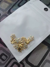 10 Uds decoración de Arte de uñas de oro y plata 3D árbol encanto de hoja de varios estilos de diamantes de imitación cubierta DIY joyas para manicura Accesorios